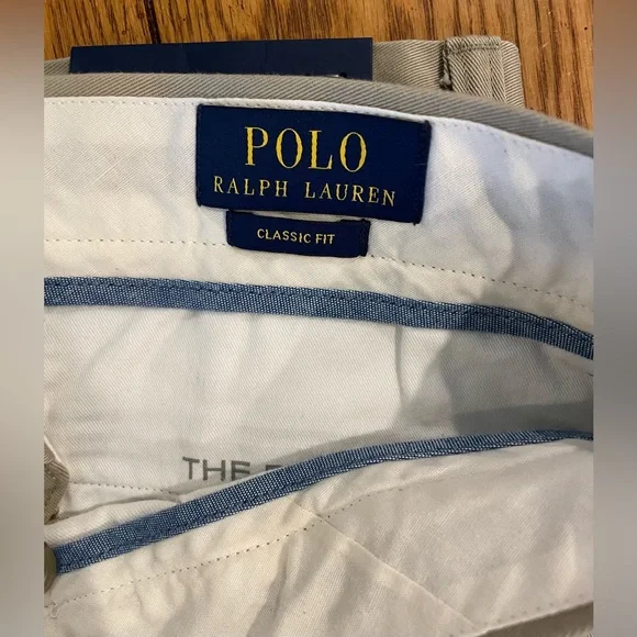 NWT POLO Ralph Lauren Classic Fit Khaki Pant, size 34/32